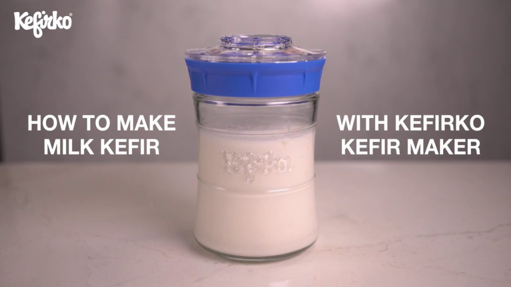HOW TO MAKE MILK KEFIR WITH KEFIRKO KEFIR MAKER